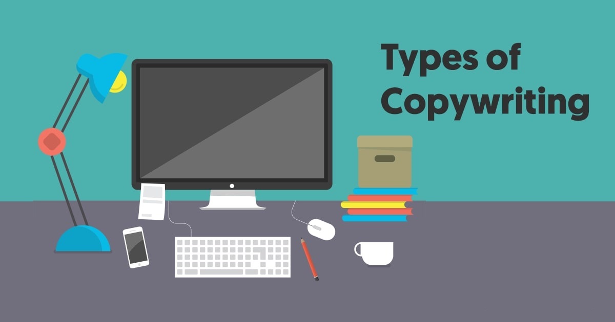 Types of copywriting and types of content