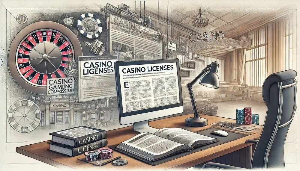 Textos sobre licenças de casino