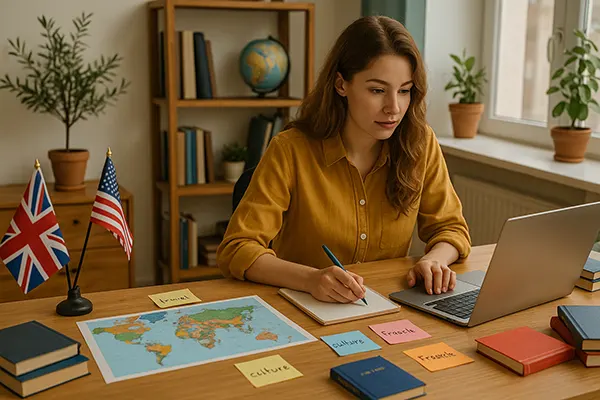 International content writing